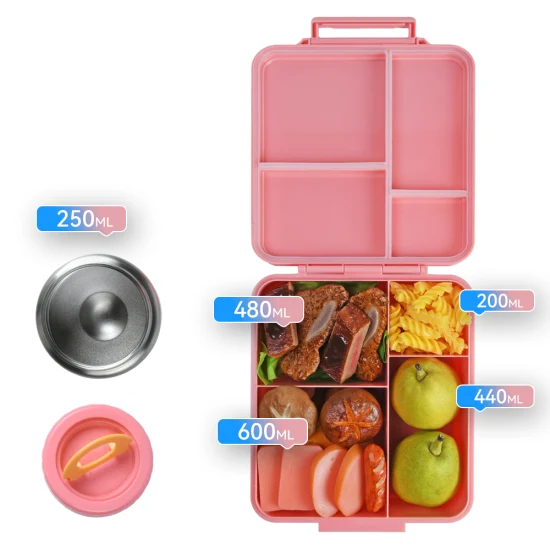 Aohea Thermo-Speisewärmer, Thermo-Lunchbox, Edelstahl-Lebensmittelbehälter